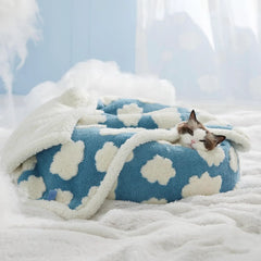 Cozy Clouds Blue