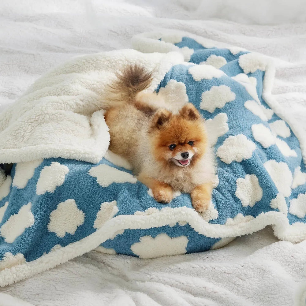 Cozy Clouds Blue