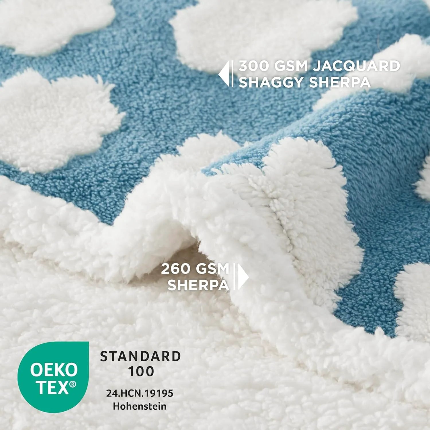 Cozy Clouds Blue