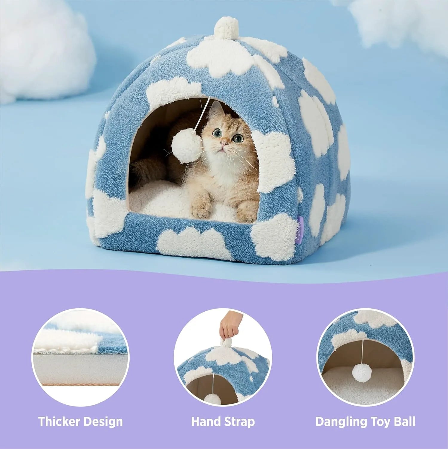 Cozy Clouds Blue